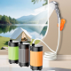 ABS, customizable color, outdoor showerhead, three-speed hand spray, portable camping showerhead