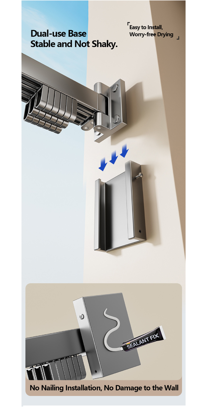 Wall-Mounted Folding Clothes Rack, 3-Fold-3.png