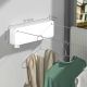 Wall mounted clothes line, retractable clothes line 5.2 m, bathroom washing and drying line