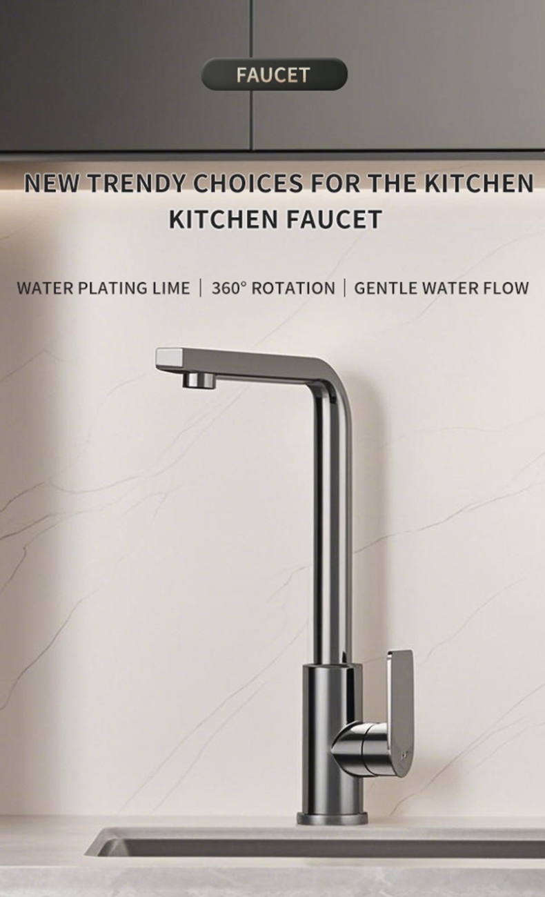 Kitchen Faucet, Swivel Splash-Proof (3).png