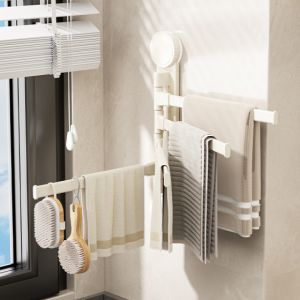 Best Wall Suction Mop Holder for Wet Bathrooms