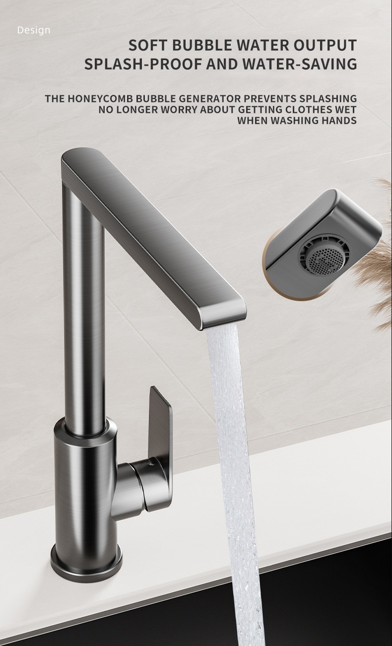 Kitchen Faucet, Swivel Splash-Proof (4).png